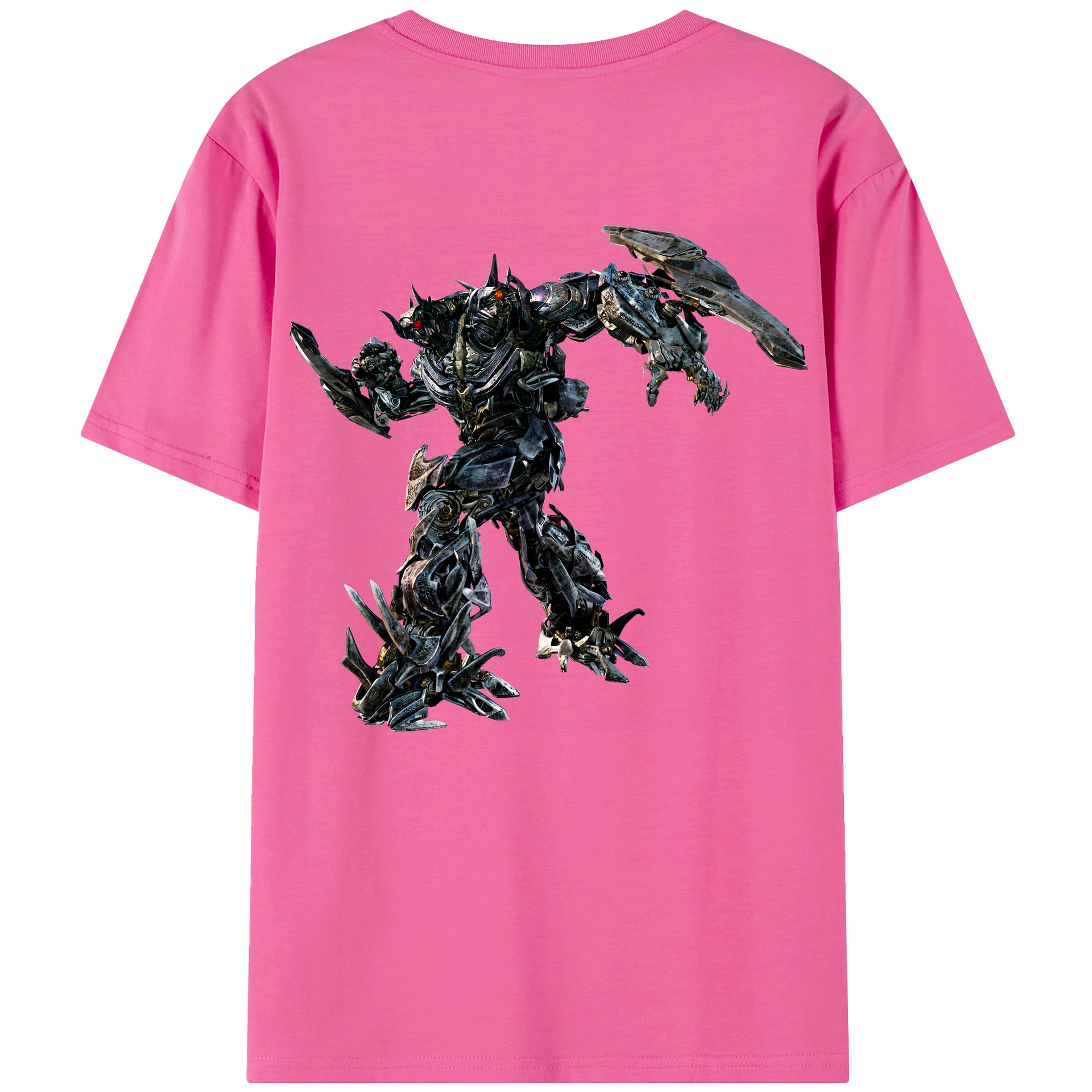 （画像用） Transformers トランスフォーマー レディース半袖Tシャツ(バックプリント)